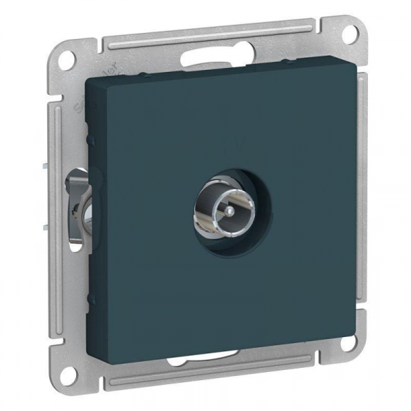 ТВ-розетка оконечная Systeme Electric AtlasDesign изумруд ATN000891 ТВ-розетка оконечная Systeme Electric AtlasDesign изумруд ATN000891