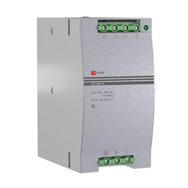 Блок питания 12В DR-120W-12 EKF PROxima dr-120w-12 Блок питания 12В DR-120W-12 EKF PROxima dr-120w-12