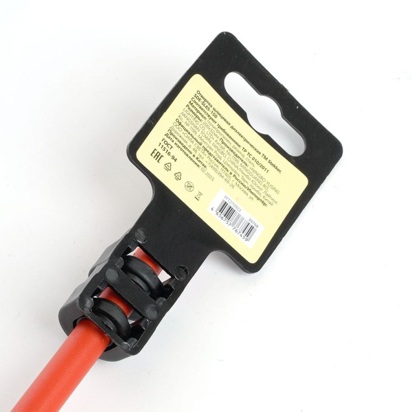 Отвертка шлицевая диэлектрическая Stekker SL 6.5 х 150мм, SDE-SL65-150 39768