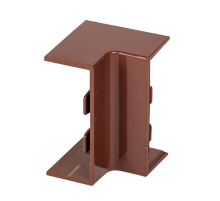 Угол внутренний (40х16) (4 шт) темное дерево EKF-Plast ibd-40-16x4