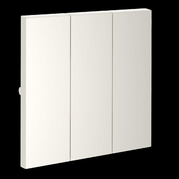 Клавиши для выключателя/переключателя трехклавишного, S70 (хлопок) Voltum VLS000513