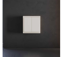 Клавиши для выключателя/переключателя двухклавишного, S70 (хлопок) Voltum VLS000313