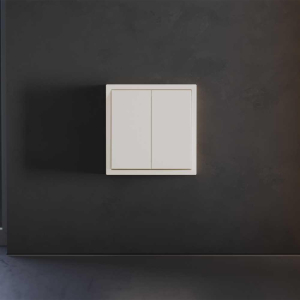 Клавиши для выключателя/переключателя двухклавишного, S70 (хлопок) Voltum VLS000313