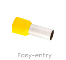 Наконечник штыревой втулочный изолированный НШвИ 25,0-16 (50шт.) EKF PROxima nhvi-25.0-16