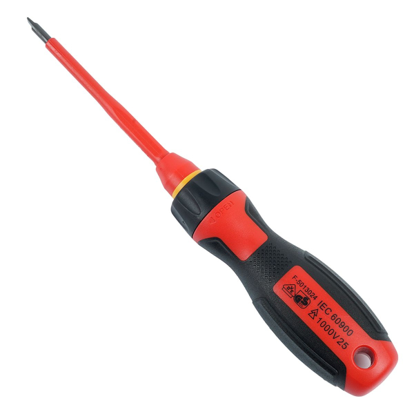 Отвертка VDE со сменными битами до 1000В, 8 предметов STLS005 50409