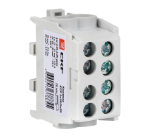 Клемма распределительная КСР с двойным винтом 2x35/2x25 серая EKF PROxima ksr-2.35-2.25-grey