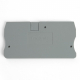 LD560-1-40 Торцевая заглушка для ЗНИ LD552 4 мм² (JXB ST 4), серый STEKKER