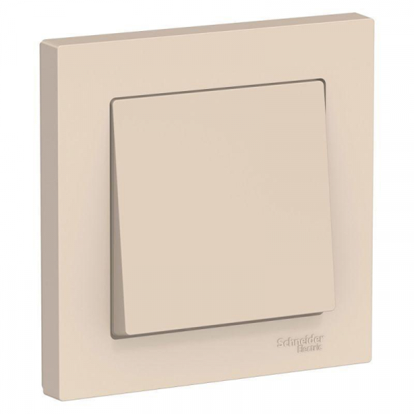 Выключатель одноклавишный Systeme Electric AtlasDesign 10A 250V бежевый ATN000212 Выключатель одноклавишный Systeme Electric AtlasDesign 10A 250V бежевый ATN000212