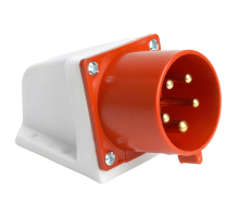 Вилка угловая ST-525 32А 380В 3P+PE+N IP44, PPG32-525-44, Stekker