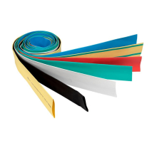 Набор ТУТ нг: 7 цветов по 7шт. Разного диаметра (10/5 12/6 16/8 20/10 25/12,5 30/15 40/20) 1м. EKF PROxima tut-n-1-r