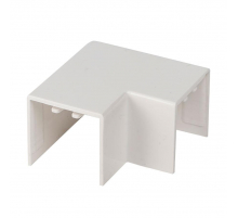 Поворот 90 гр. (25х25) (4 шт) белый EKF-Plast abw-25-25x4