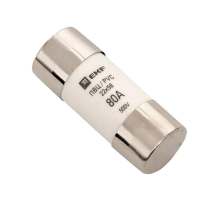 Плавкая вставка цилиндрическая ПВЦ (22х58) 80А EKF PROxima pvc-22x58-80