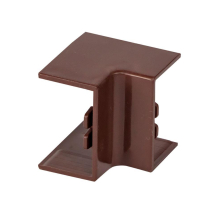 Угол внутренний (25х16) (4 шт) темное дерево EKF-Plast ibd-25-16x4