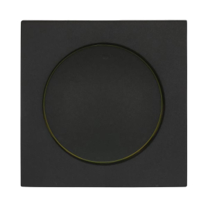 Накладка LK Studio светорегулятора с желтой световой индикацией (черный бархат) LK60 867108-1