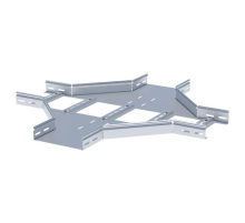 Ответвитель крестообразный для лестничного лотка 80х300 мм HDZ EKF xlt80300-HDZ