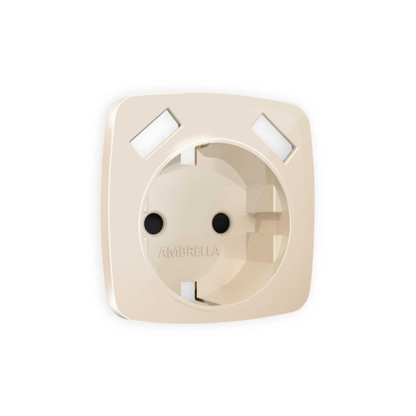 Лицевая панель розетки AMBRELLA VOLT OP3090