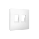 Лицевая панель для компьютерной/ телефонной двойной розетки Ambrella Volt AP1321