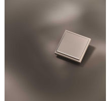 Клавиша для выключателя/переключателя одноклавишного с подсветкой, S70 Metal (платина) Voltum VLSM000210