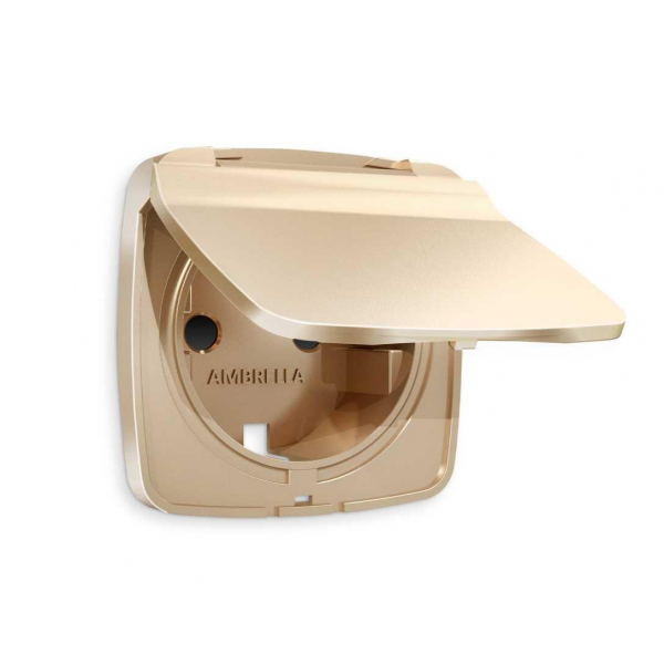 Лицевая панель розетки AMBRELLA VOLT OP6080