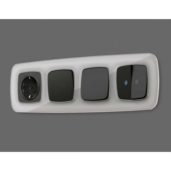 Лицевая панель розетки AMBRELLA VOLT OP8060