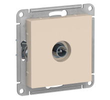 ТВ-розетка Systeme Electric AtlasDesign бежевая ATN000293