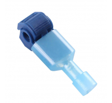 Зажим прокалывающий ответвительный с плоским разъемом (10 пар) 0,75-2,5мм2, синий (DIY упаковка 20шт) LD503-401-25