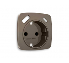 Лицевая панель розетки AMBRELLA VOLT OP6400