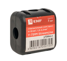 Ответвительный сжим (орех) У739М (4-10 мм2 1,5-2,5 мм2) розничный стикер StreamLine y739m-r