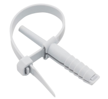 Хомут дюбельный серый (7х150) (50шт.) EKF PROxima plc-nst-7.2x150w