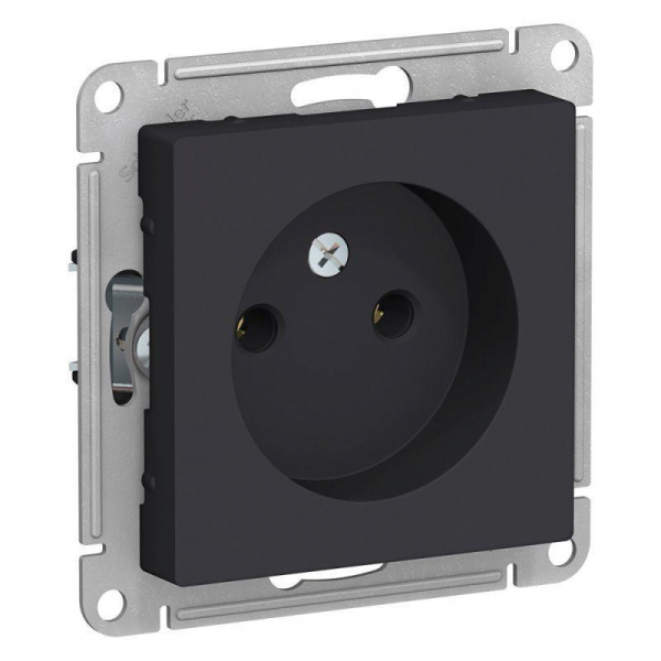 Розетка 2К Systeme Electric AtlasDesign 16A 250V карбон ATN001041 Розетка 2К Systeme Electric AtlasDesign 16A 250V карбон ATN001041