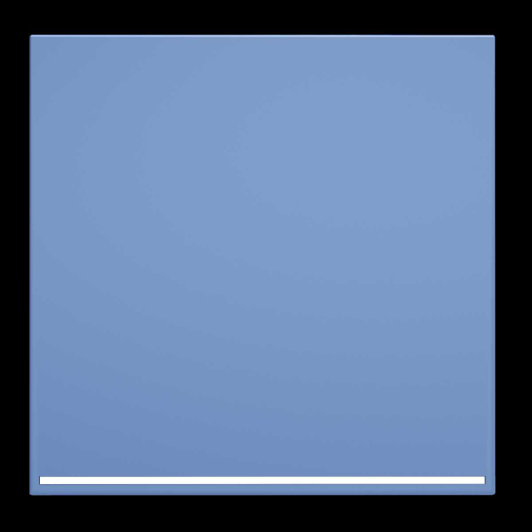 Клавиша для выключателя/переключателя одноклавишного с подсветкой, S70 (деним) Voltum VLS000215