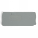 LD561-1-40 Торцевая заглушка для ЗНИ LD553 4 мм² (JXB ST 4), серый STEKKER