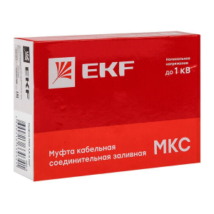 Муфта соединительная заливная МКС(Б) 1,5-6 мм2 (клеммник) EKF PROxima mks-2-k-b