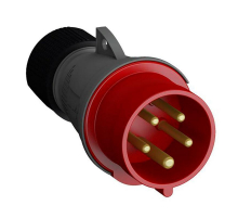 Вилка кабельная EasySafe 432EP6,32А,3P+N+E,IP44,6ч 2CMA101995R1000