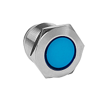 Лампа синяя сигнальная S-Pro67 19 мм 24В EKF PROxima s-pro67-342