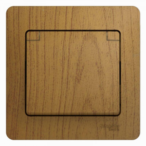 Розетка 2К+З Systeme Electric Glossa 16A 250V со шторками и крышкой дуб GSL000546