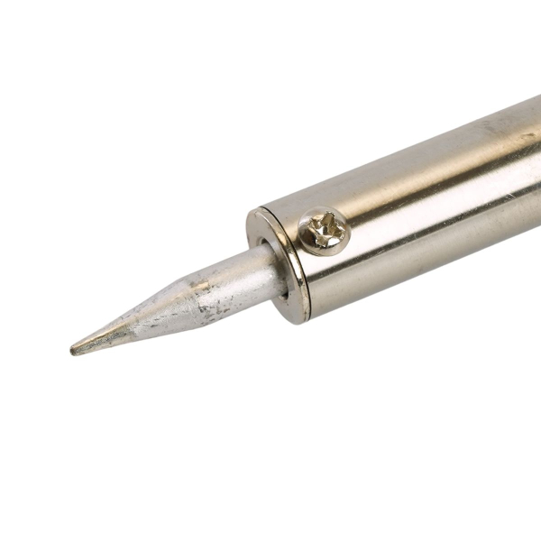 Паяльник 80W с кнопкой вкл., нихромовый нагреватель, долговечное жало, 230В PLE201- 80 49802