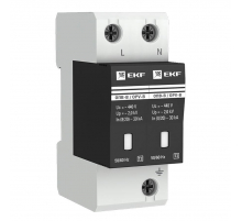 Ограничитель импульсных напряжений ОПВ-B/2P In 30кА 440В с сигн. EKF PROxima opv-b2