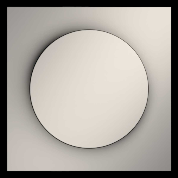 Накладка для светорегулятора поворотно-нажимного S70 (кашемир) Voltum VLS002003