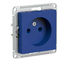Розетка 2К Systeme Electric AtlasDesign 16A 250V аквамарин ATN001141