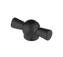 Тумблер LK Studio поворотного выключателя, металл (черный) LK Vintage-Quadro 888408-1