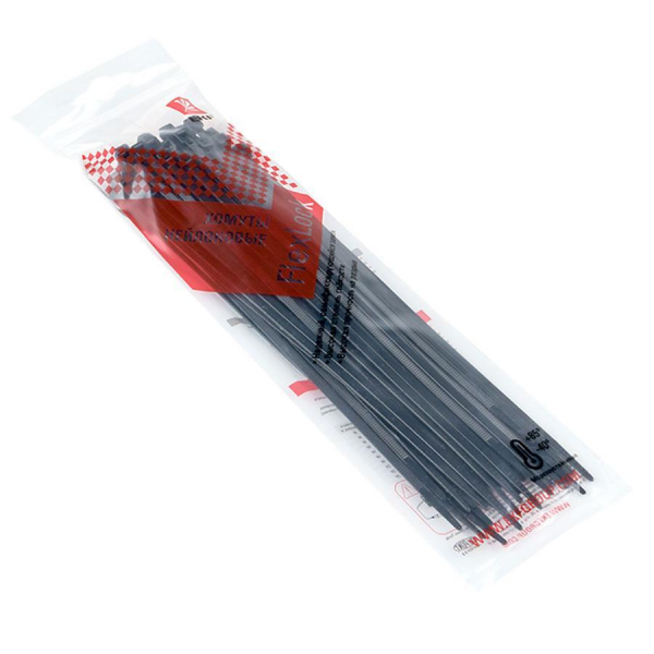 Хомут P6.6 стандартный (ч), 3.6x200 (50шт) FlexLock PROxima plc-fl-ctsb-3.6x200-r Хомут P6.6 стандартный (ч), 3.6x200 (50шт) FlexLock PROxima plc-fl-ctsb-3.6x200-r