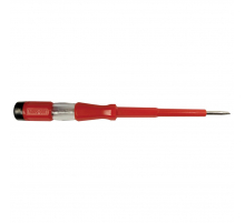Тестер напряжения STEKKER TST500-1  контактный 100-500V, 4*190 мм, красный