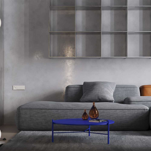 Клавиши для выключателя/переключателя двухклавишного, S70 (хлопок) Voltum VLS000313