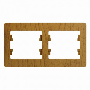 Рамка 2-постовая Systeme Electric Glossa дуб GSL000502