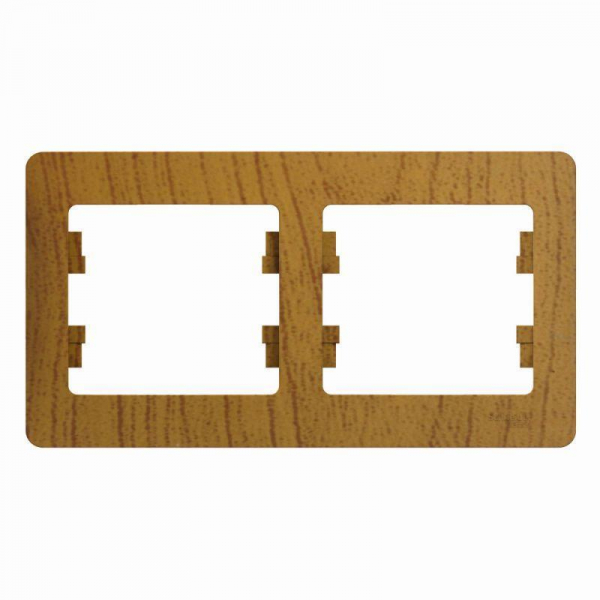 Рамка 2-постовая Systeme Electric Glossa дуб GSL000502 Рамка 2-постовая Systeme Electric Glossa дуб GSL000502