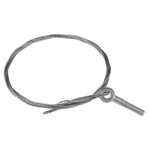 Трос стальной с рым-болтом М6 5 м (2 мм) EKF trrbm6-5
