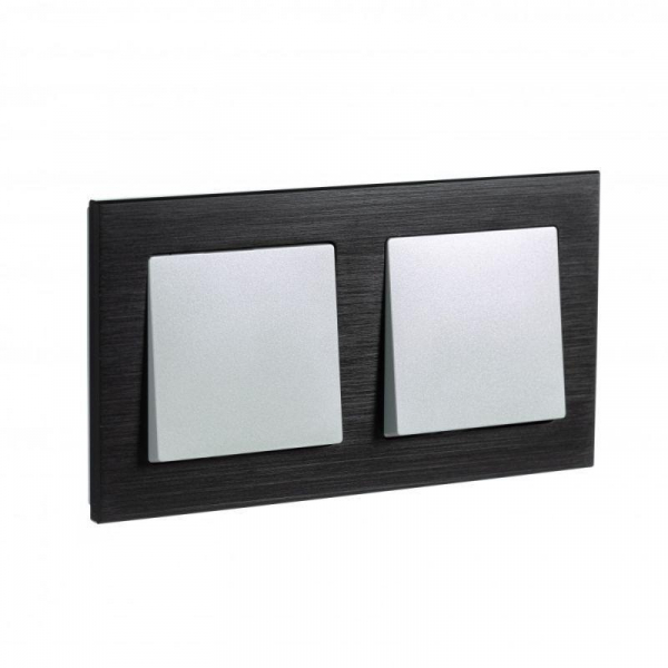 Рамка 2-постовая Systeme Electric AtlasDesign Nature оникс ATN312302 Рамка 2-постовая Systeme Electric AtlasDesign Nature оникс ATN312302
