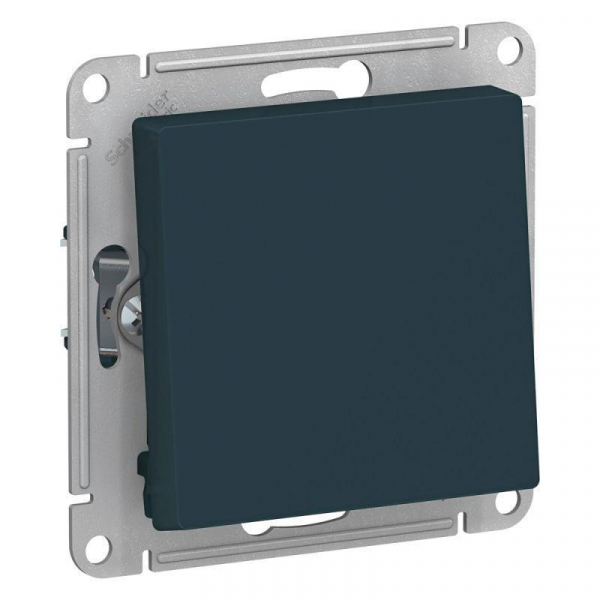 Переключатель одноклавишный проходной Systeme Electric AtlasDesign 10A 250V изумруд ATN000861 Переключатель одноклавишный проходной Systeme Electric AtlasDesign 10A 250V изумруд ATN000861
