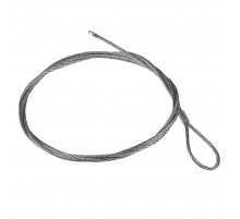 Трос стальной с петлей 10 м (2 мм) EKF trp-10